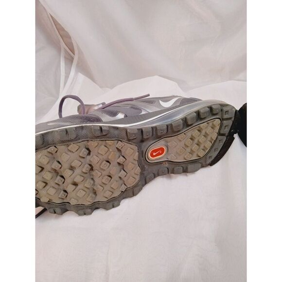 Nike Air Max 2012 Womens Athletic Running Shoes Size 9 Gray White 487679-010 - Picture 8 of 9